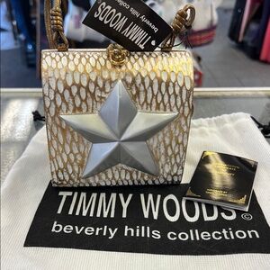 Timmy Woods Gold and Silver Star Mini Bag
